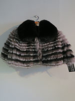 Feathered fox cape