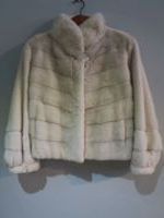 Pearl mink jacket 